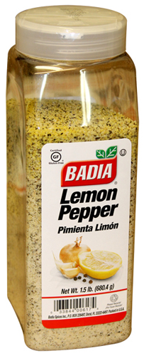 Badia Lemon Pepper Seasoning Mix 1 5 Lbs